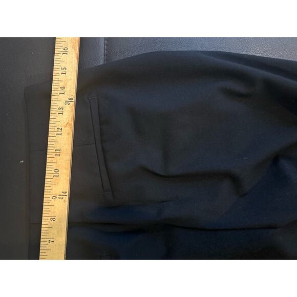 House of Harlow Black Dress Flare Pants Size 6 Class Open Slit at Hem - Picture 4 of 5